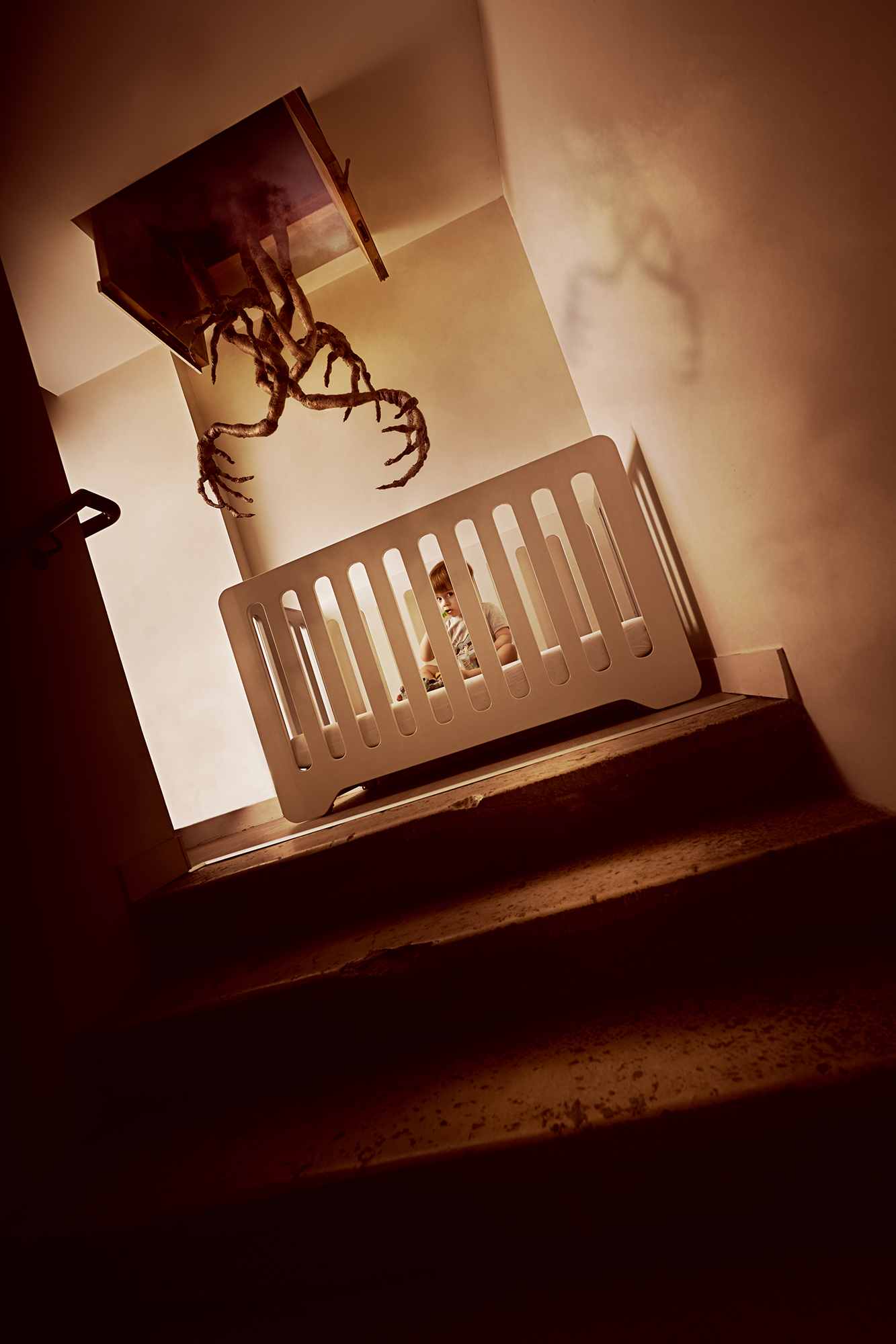 Horror photography shoot grenier